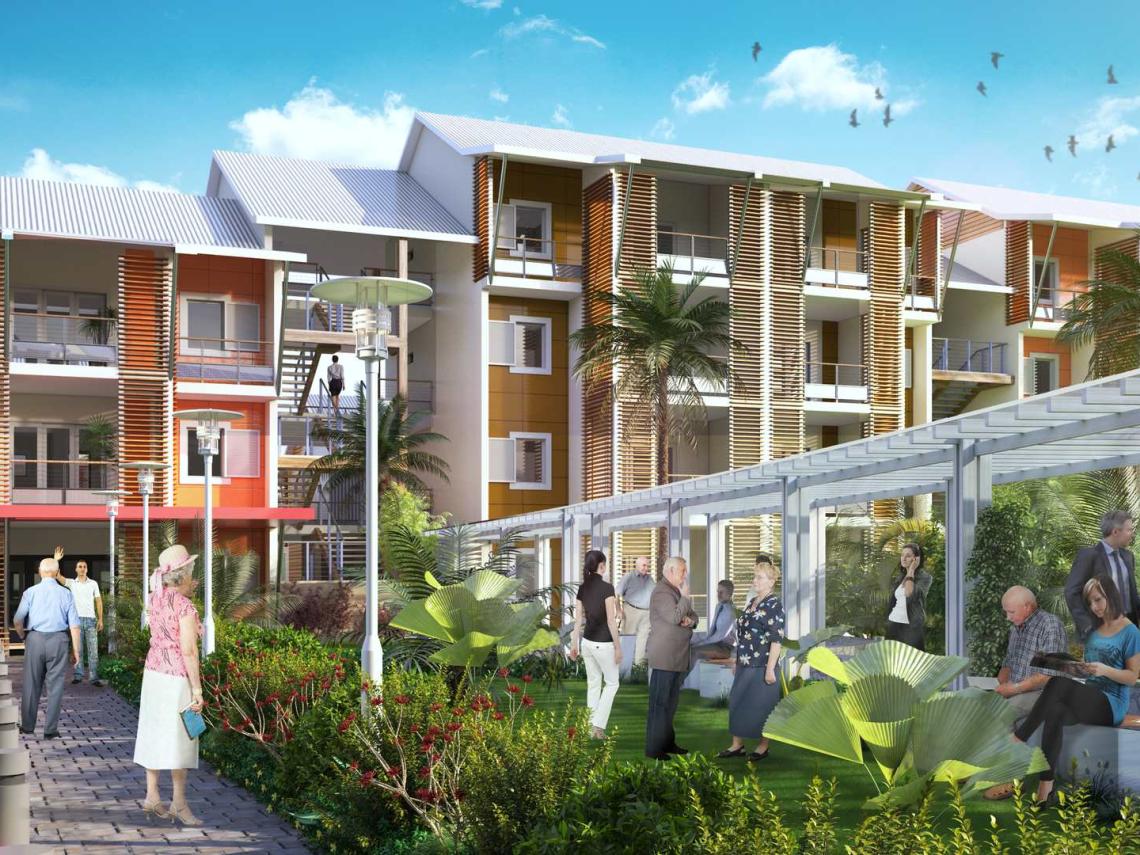 La Réunion investir dans un T3 dans une Résidence Service pour Senior